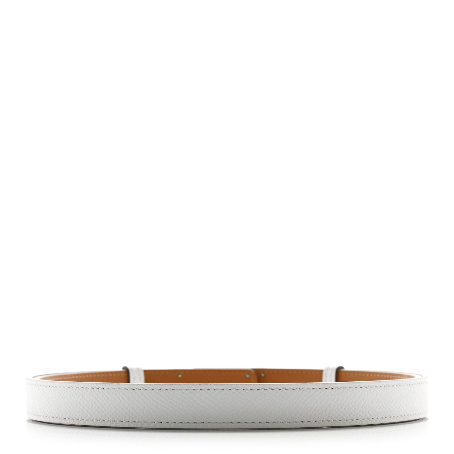 Hermes Epsom Kelly Belt White 2 of 4