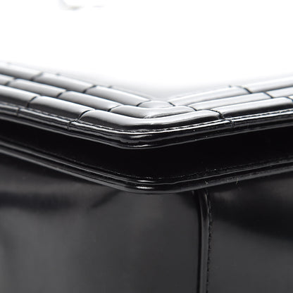 Chanel Glazed Calfskin Large Boy Flap Black 13 of 16
