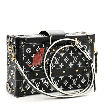 Louis Vuitton Catogram Petite Malle Black 3 of 10