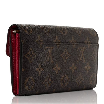 Louis Vuitton Monogram Sarah Wallet NM Fuchsia 3 of 9