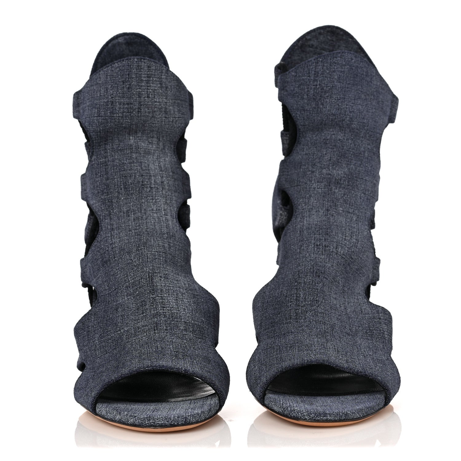 Jimmy Choo Denim Sandals 39 Indigo 2 of 8