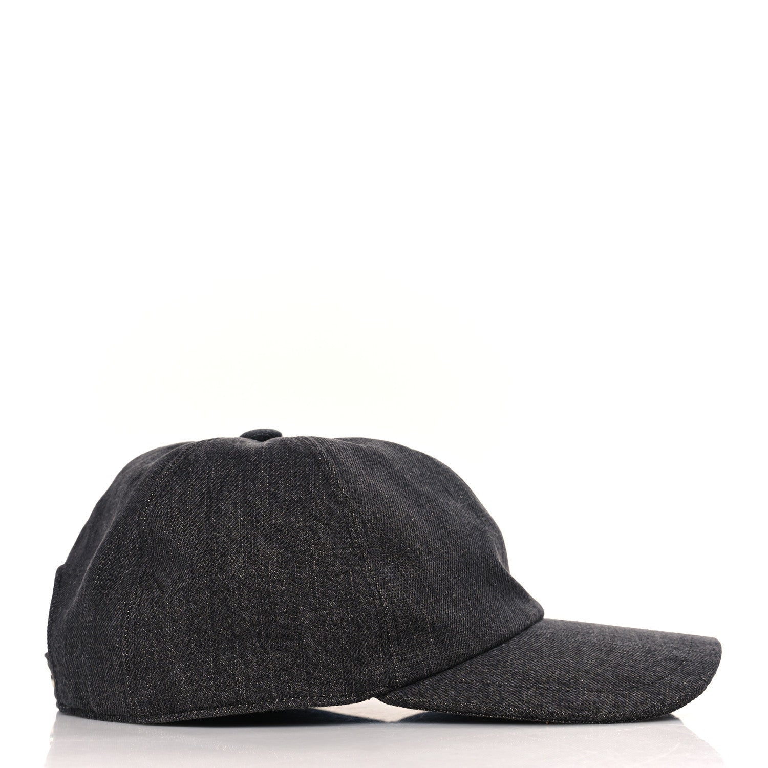 Chanel Cotton Sequin CC Cap Hat Black 4 of 6