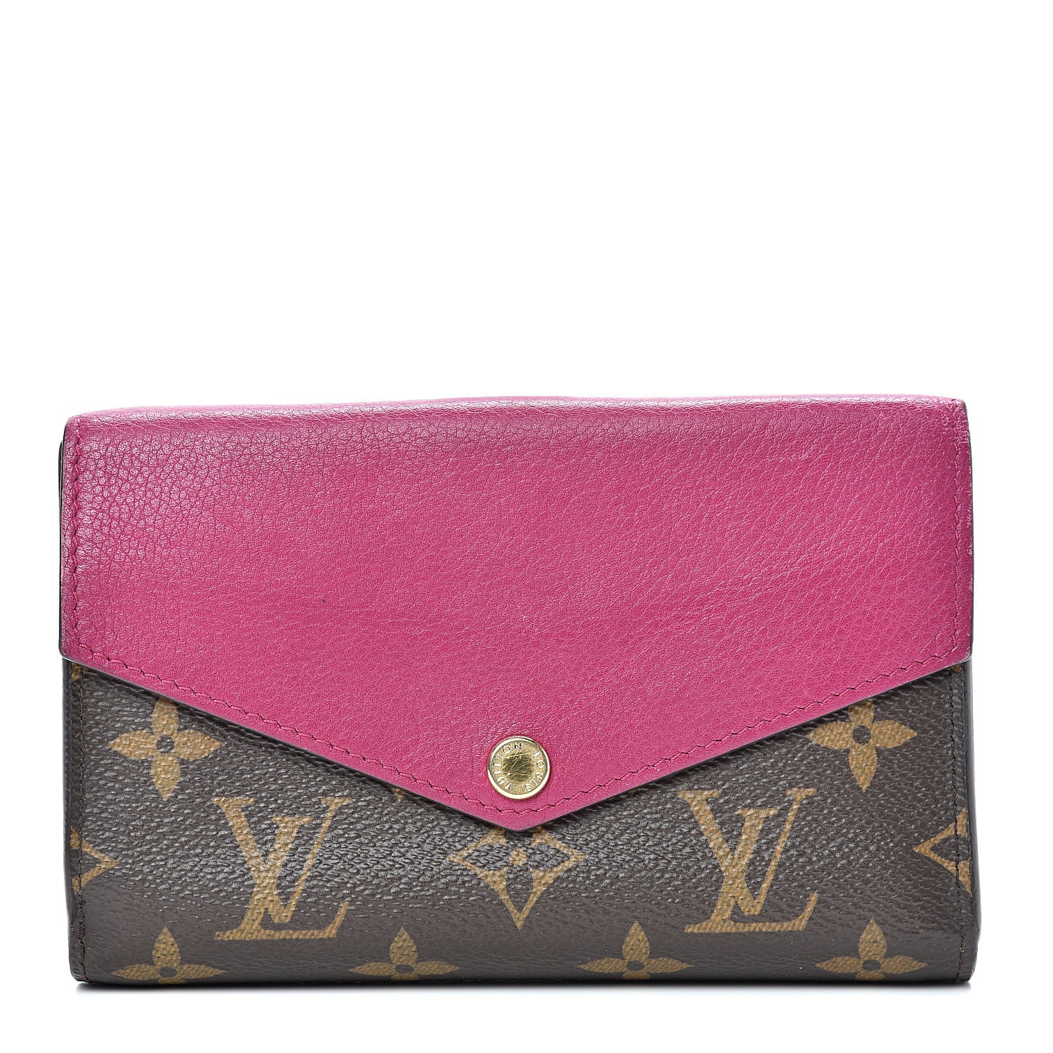 Louis Vuitton Monogram Pallas Compact Wallet Grape 1 of 13