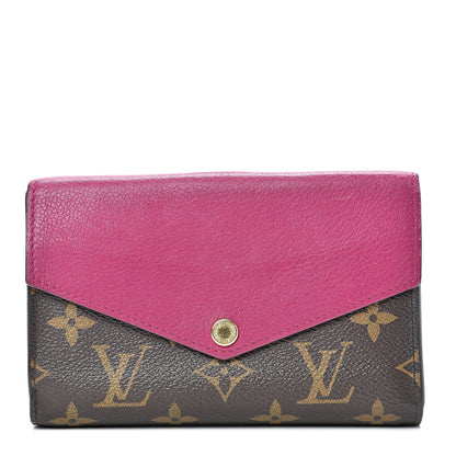 Louis Vuitton Monogram Pallas Compact Wallet Grape 1 of 13