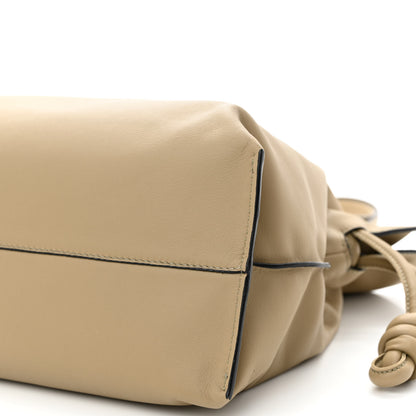 Loewe Nappa Calfskin Large Flamenco Knot Clutch Clay Green 12 of 14