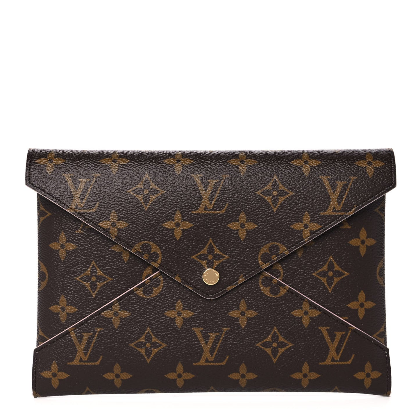Monogram Large Kirigami Pochette Insert Rose Ballerine