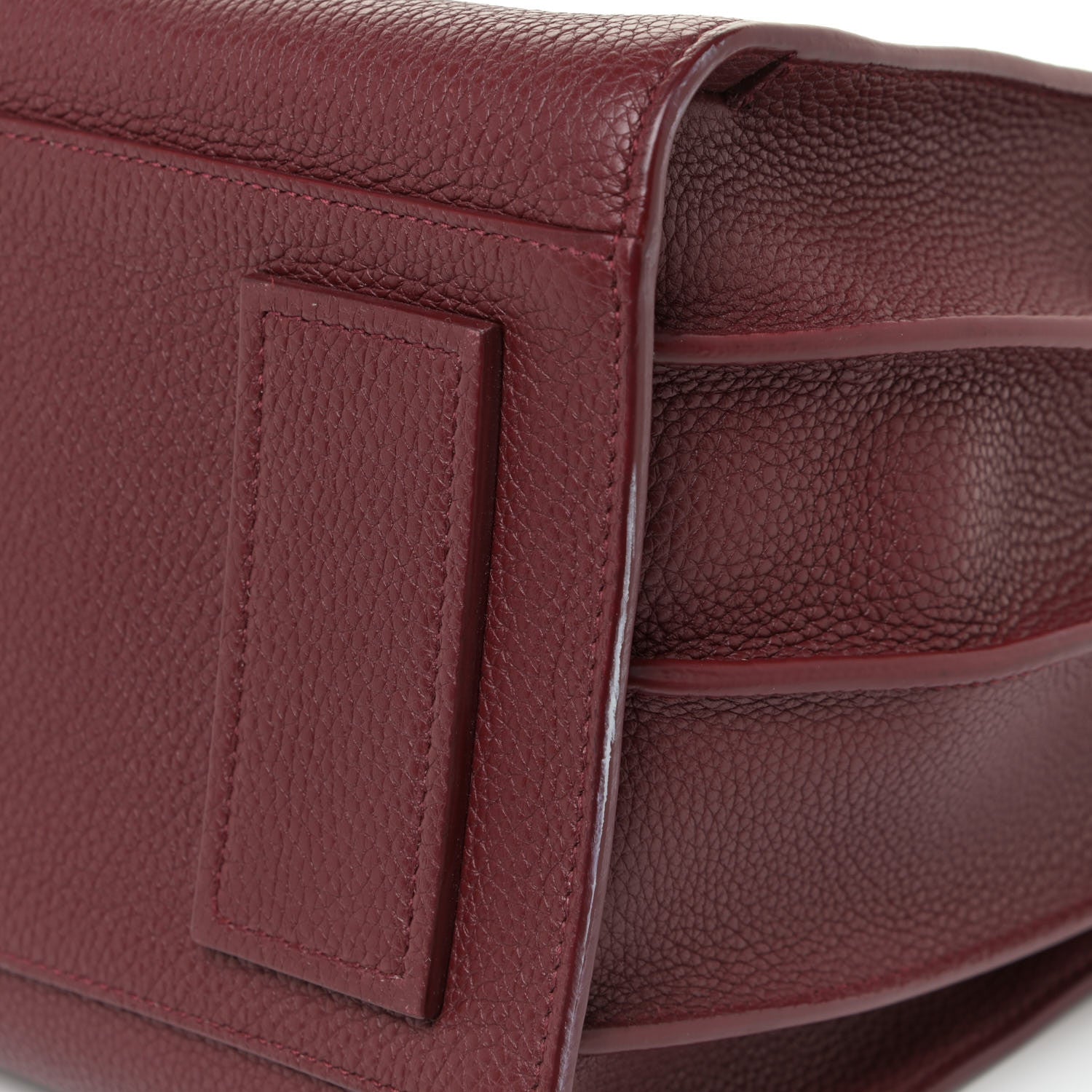 Saint Laurent Grained Calfskin Small Supple Sac De Jour Dark Pallisandre 11 of 16