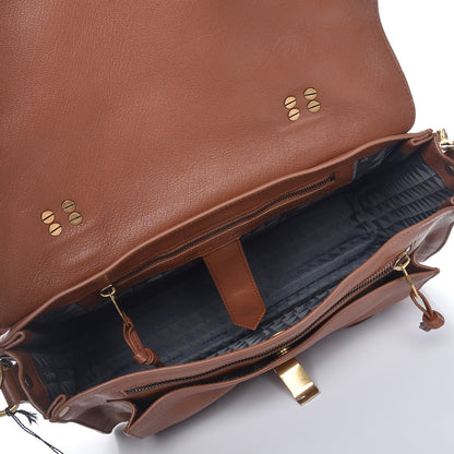 Proenza Schouler Lambskin Medium PS1 Satchel Saddle 6 of 9