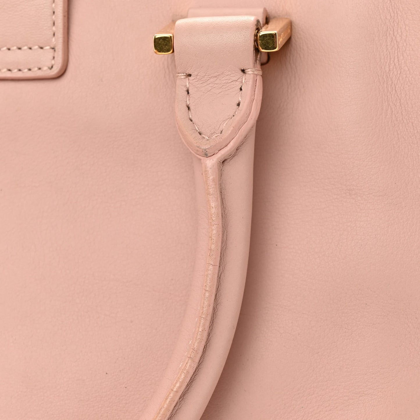Calfskin Monogram Small Cabas Pale Blush
