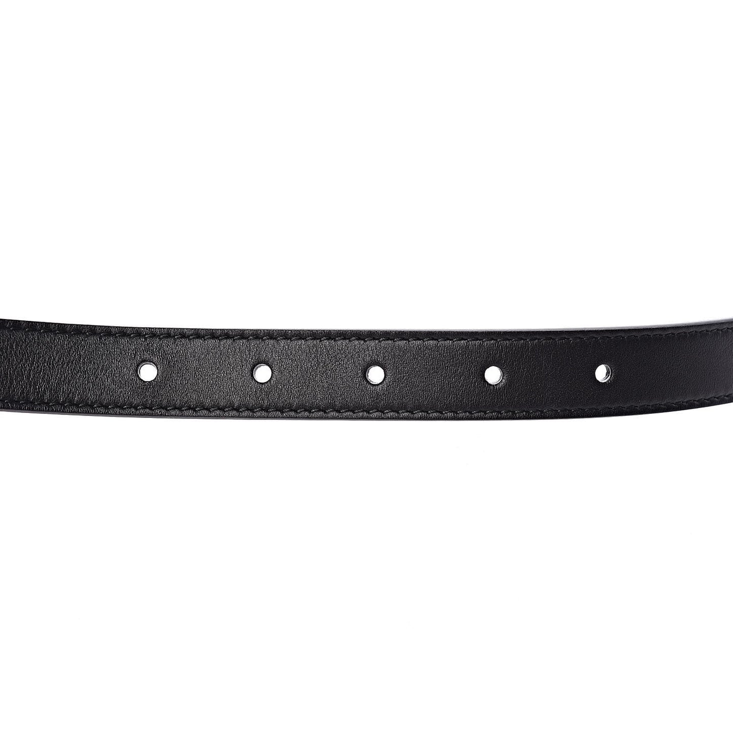 Calfskin Double G 20mm Belt 75 30 Black