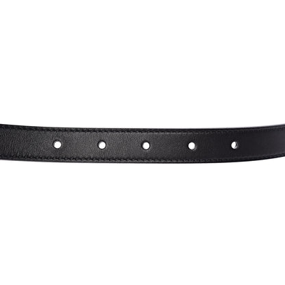 Gucci Calfskin Double G 20mm Belt 75 30 Black 5 of 6