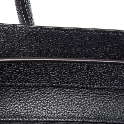 Celine Drummed Calfskin Mini Luggage Black 9 of 19