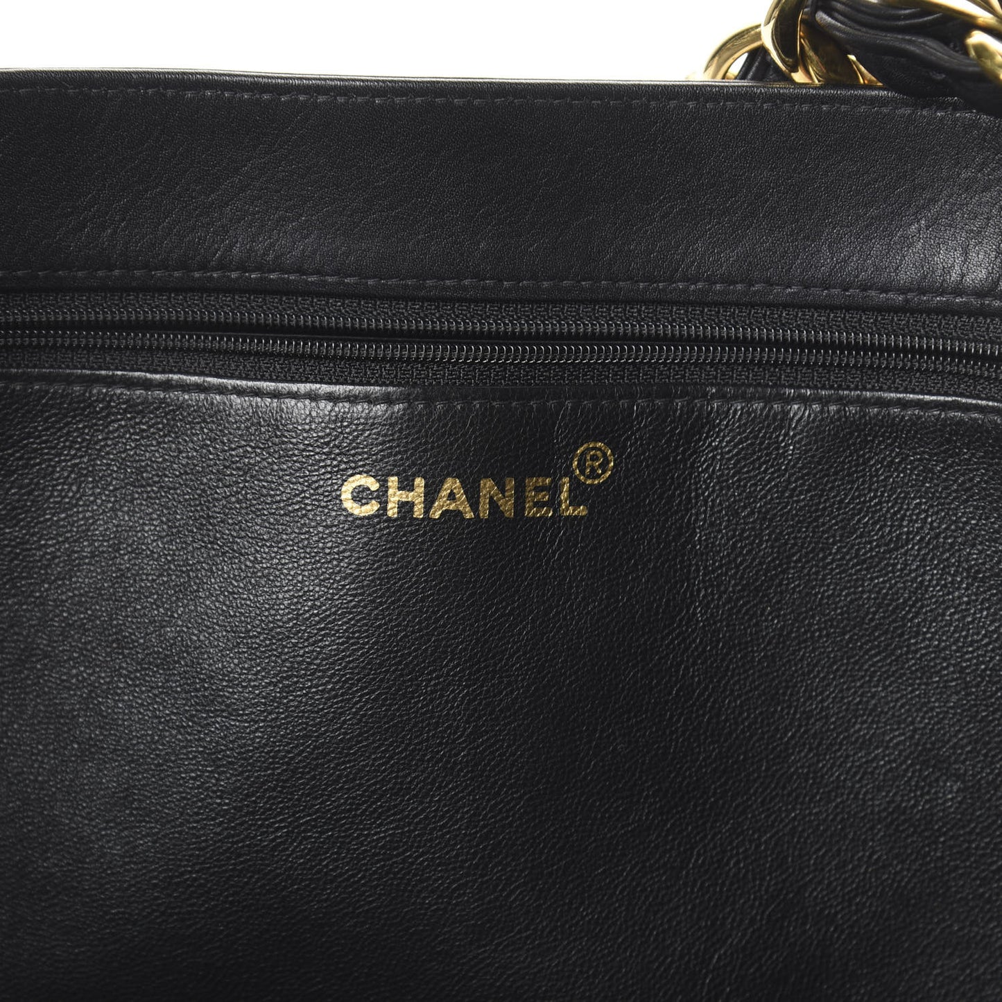 Lambskin CC Tote Black
