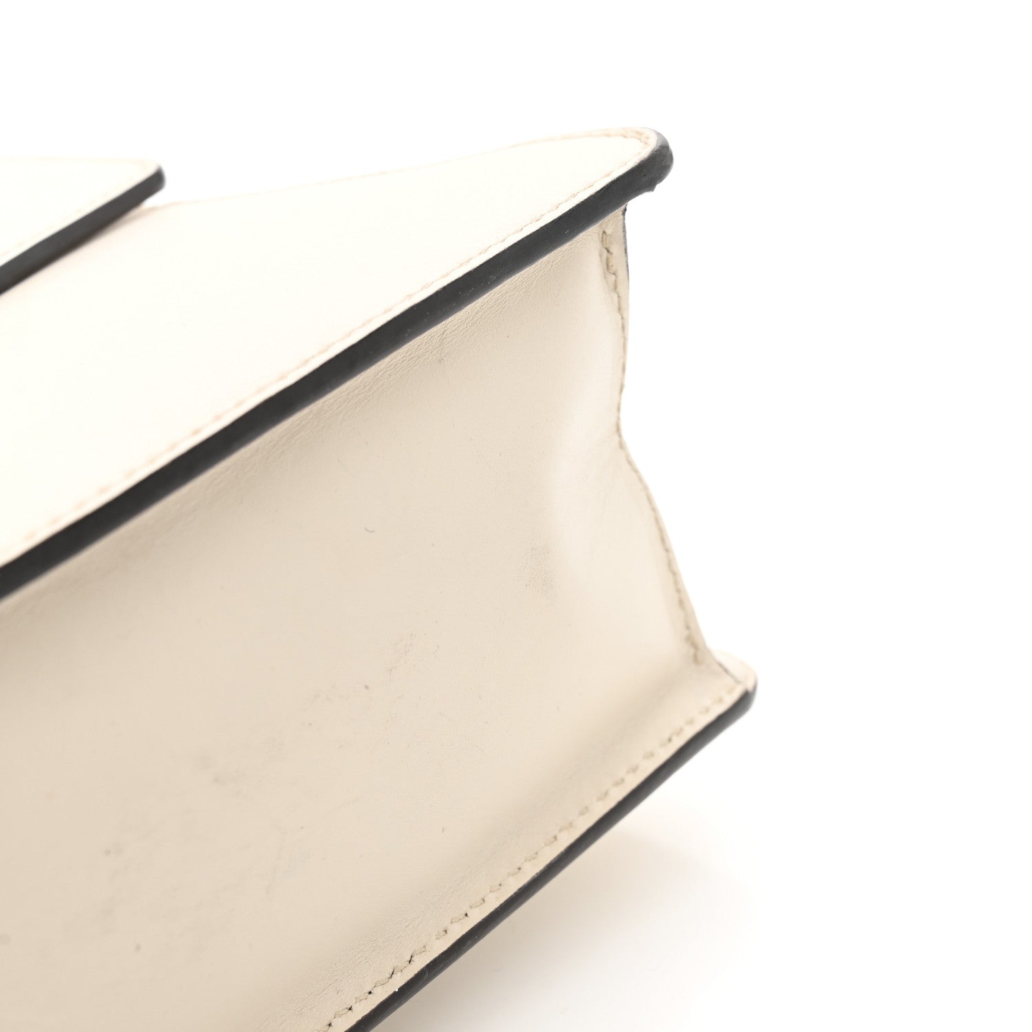 Gucci Calfskin Small Sylvie Shoulder Bag Off White 11 of 15