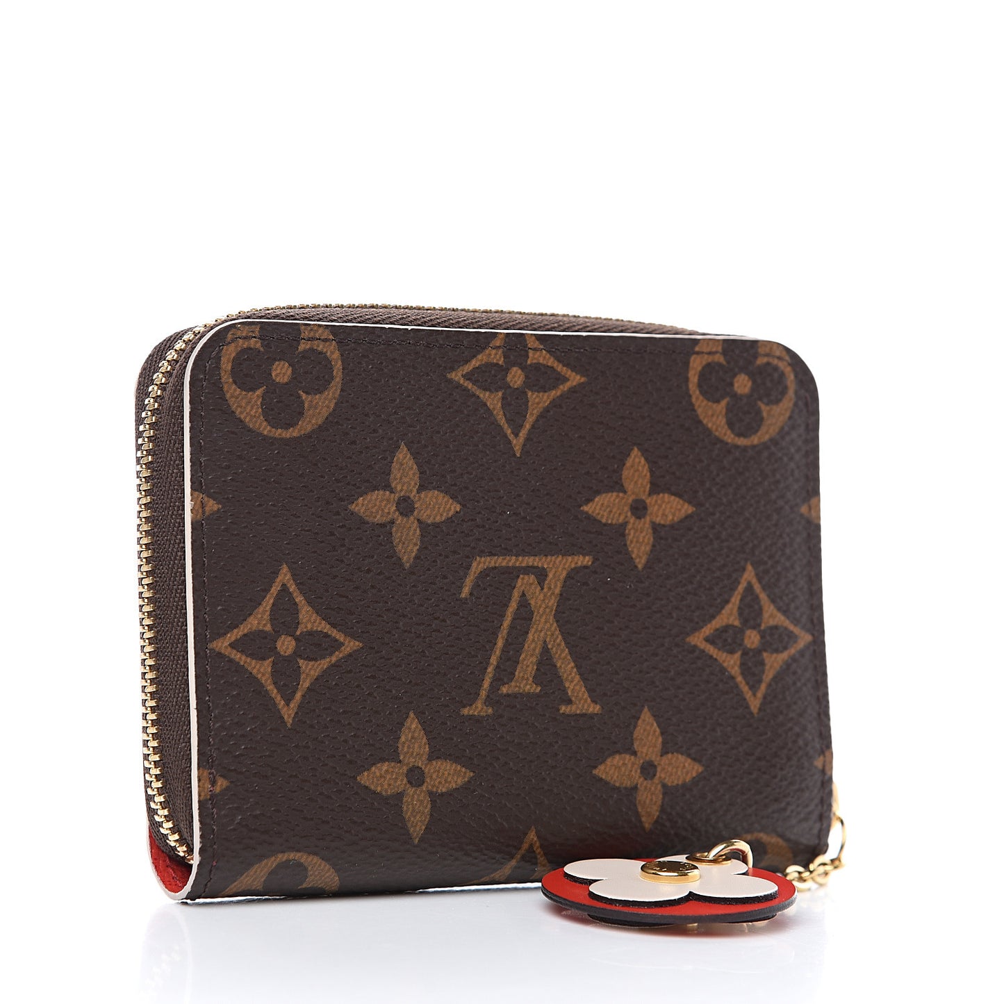 Monogram Bloom Flower Zippy Coin Purse