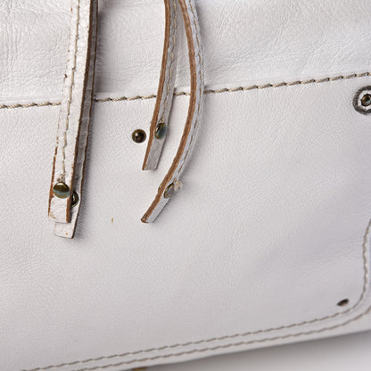 Chloe Calfskin Paddington Hobo White 31 of 36