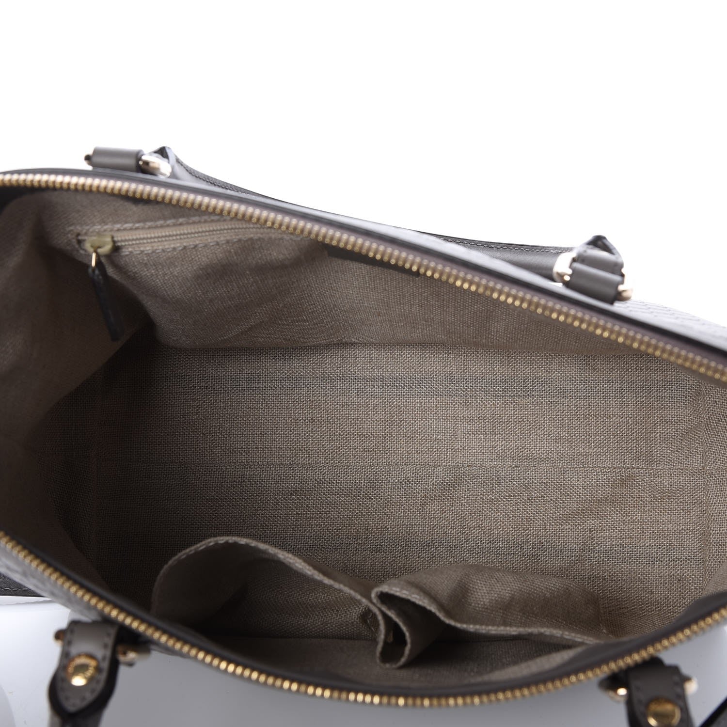 Gucci Soft Microguccissima Small Zippered Satchel Loess 6 of 8