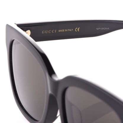 Gucci Acetate Square GG 0034SA Sunglasses Black 5 of 8