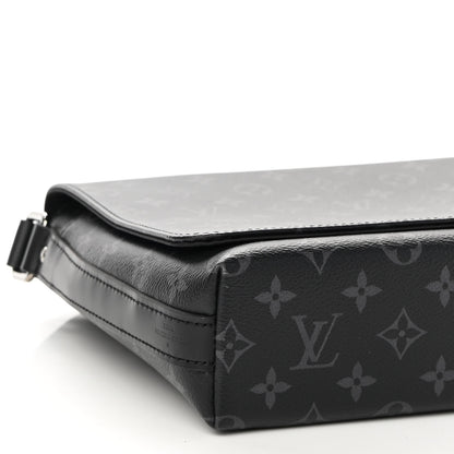Louis Vuitton Monogram Eclipse District PM Black 8 of 9