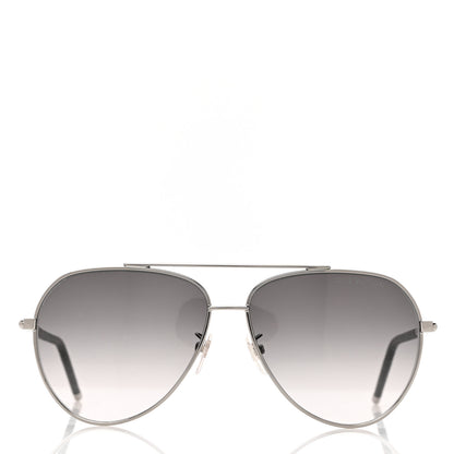Louis Vuitton Pilote Aviator Sunglasses Z1795U Black 2 of 6