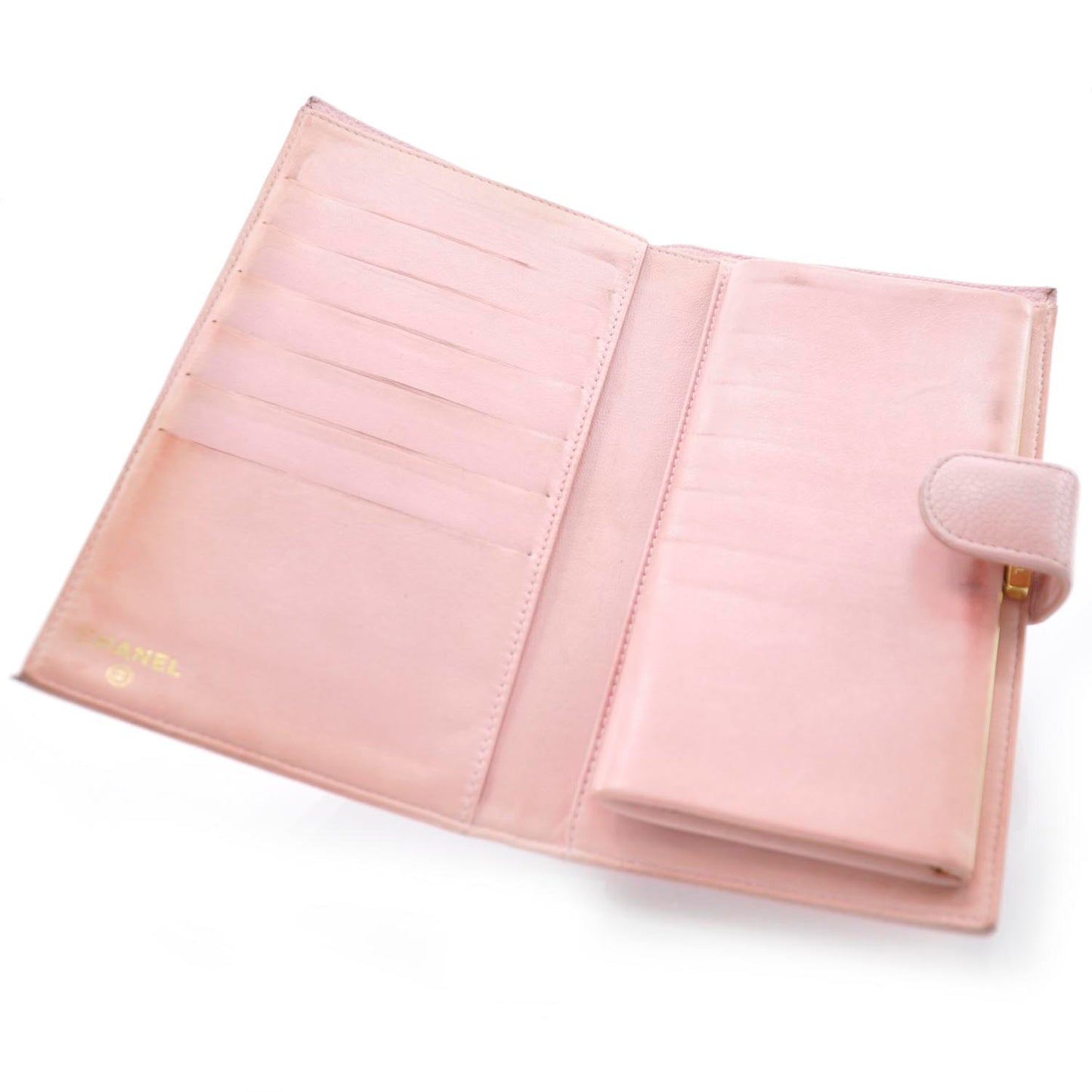 Caviar CC Clutch Wallet Pink