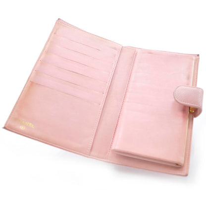 Chanel Caviar CC Clutch Wallet Pink 4 of 10