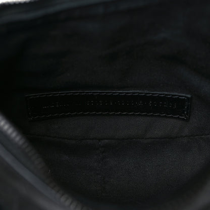 Balenciaga Extra Supple Calfskin Crocodile Embossed Monochrome Le Cagole Shoulder Bag XS Black 7 of 10