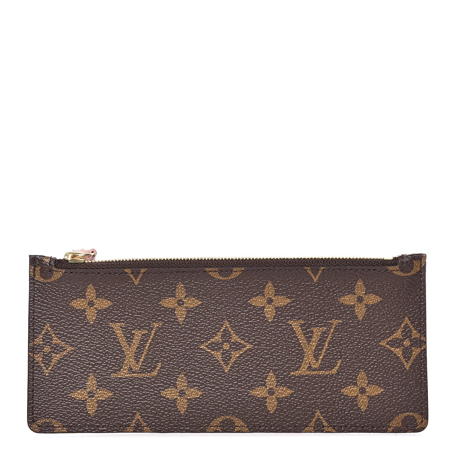 Louis Vuitton Monogram Josephine Wallet Zippered Insert Rose Ballerine 1 of 6