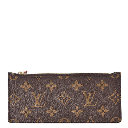 Louis Vuitton Monogram Josephine Wallet Zippered Insert Rose Ballerine 1 of 6