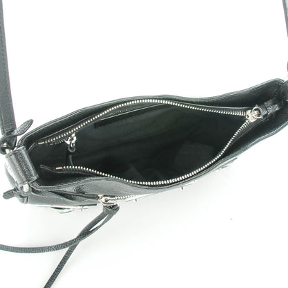 Balenciaga Chevre Silver Metallic Edge Hardware Hip Black 5 of 7