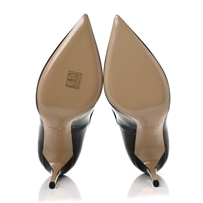 Valentino Garavani Patent Mary Jane Pumps 39 Black 5 of 9