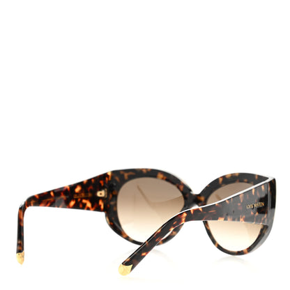 Louis Vuitton Acetate Cat Eye Sunglasses Z0588W Tortoise 4 of 8