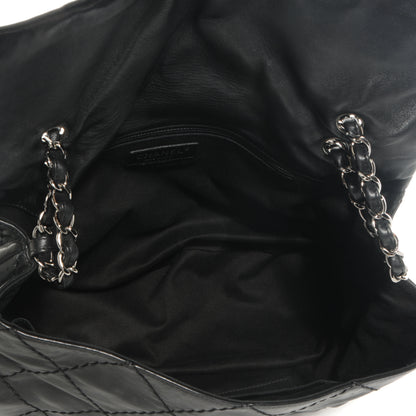 Chanel Calfskin Large Expandable Flap Bag Black 4 of 6