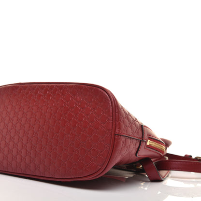 Gucci Soft Microguccissima Mini Dome Bag Rosso 9 of 11
