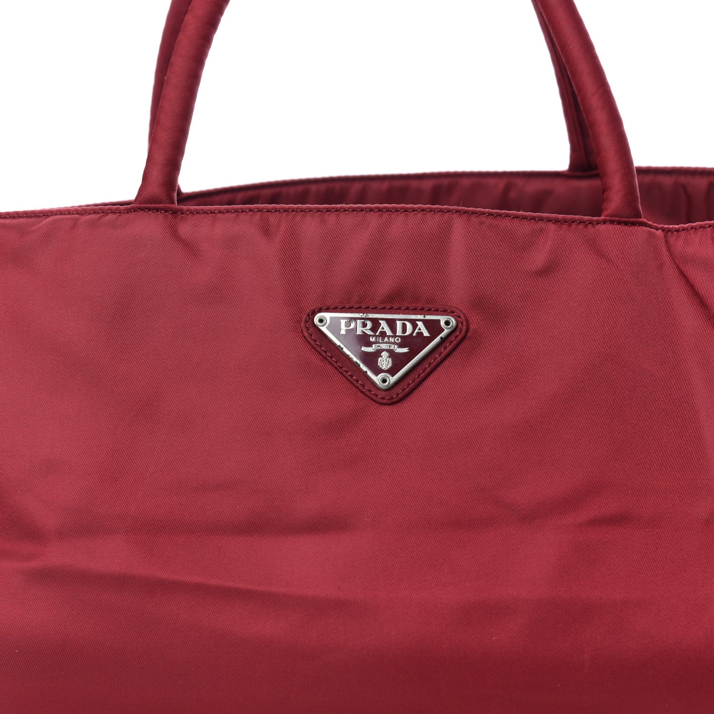 Tessuto Nylon Tote Fuoco