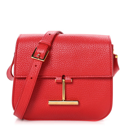 Tom Ford Calfskin Mini T Clasp Tara Crossbody Bag Ruby Red 1 of 9