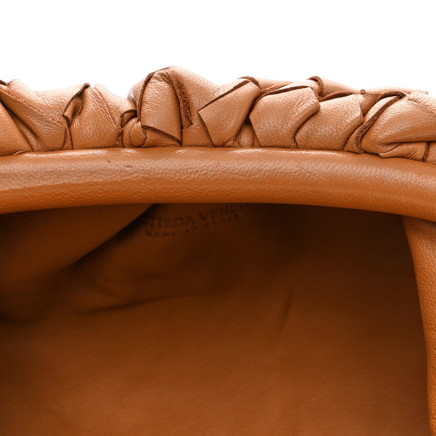Bottega Veneta Nappa Intrecciato The Mini Pouch Carmel 10 of 14