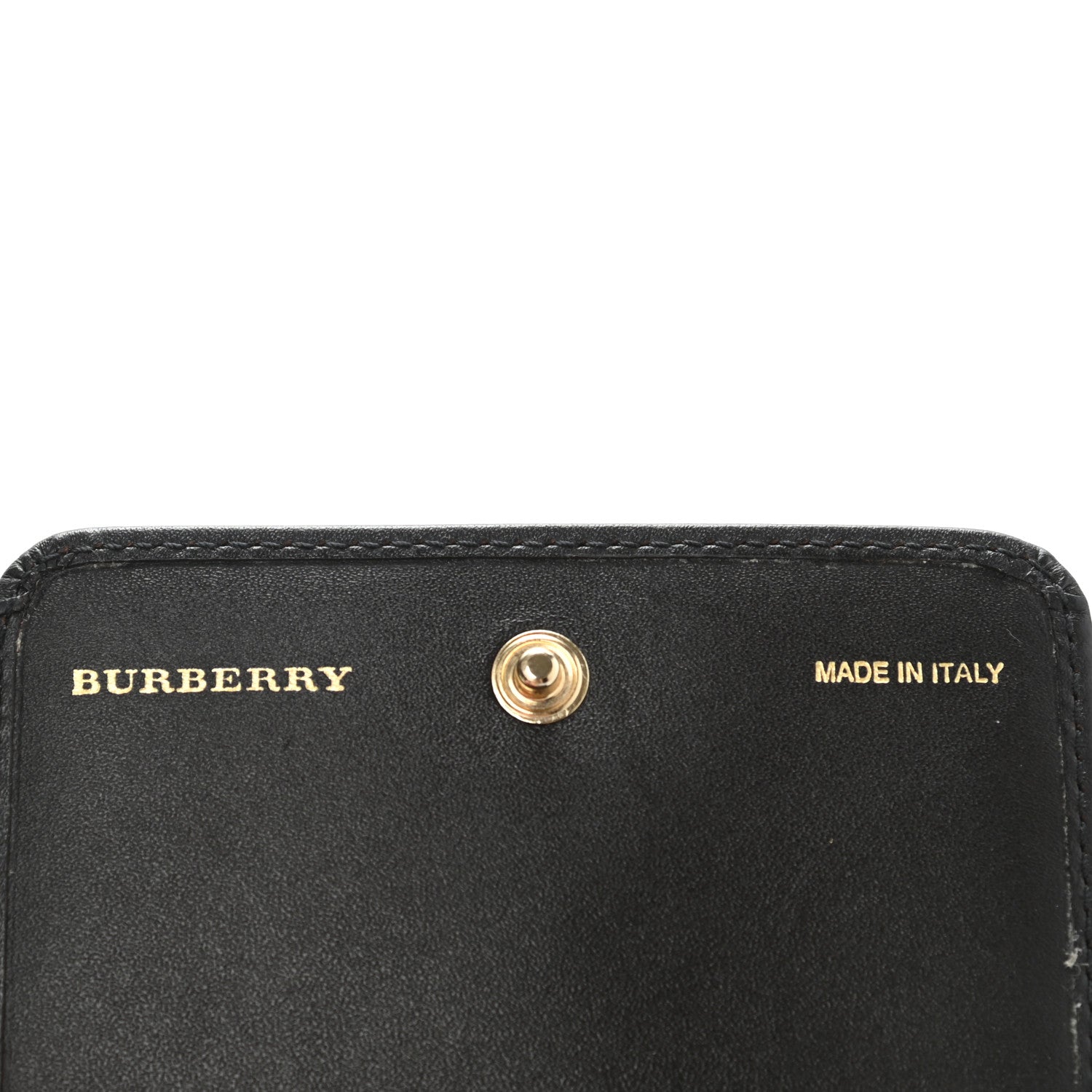 Burberry Haymarket Check Medium Leighton Wallet Chocolate 8 of 11