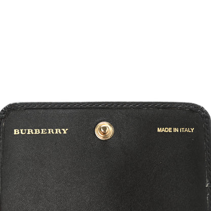 Burberry Haymarket Check Medium Leighton Wallet Chocolate 8 of 11
