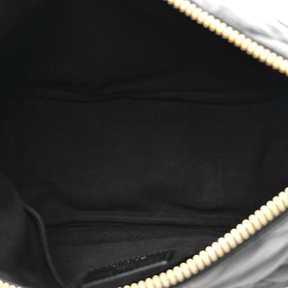 Christian Dior Lambskin Cannage Medium Dior Vibe Hobo Bag Black 5 of 11