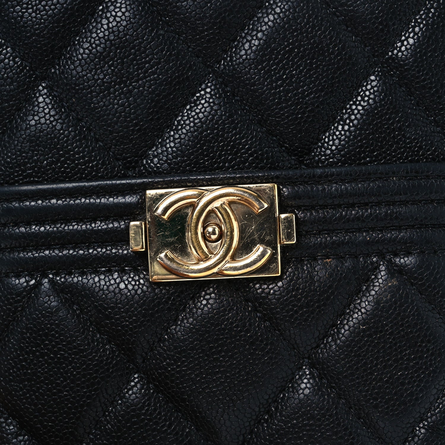 Chanel Caviar Quilted Boy iPhone Pouch Black 10 of 12