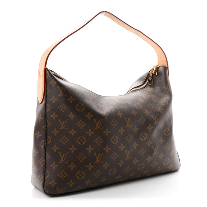 Louis Vuitton Monogram Slouchy MM 3 of 9