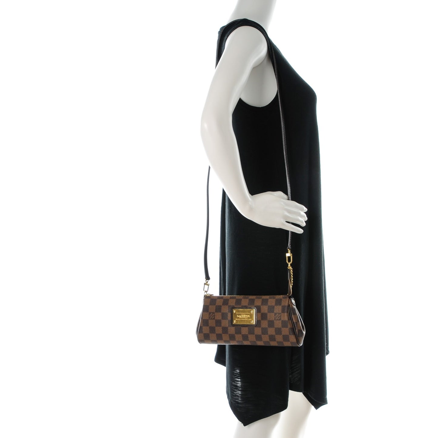 Damier Ebene Eva Clutch