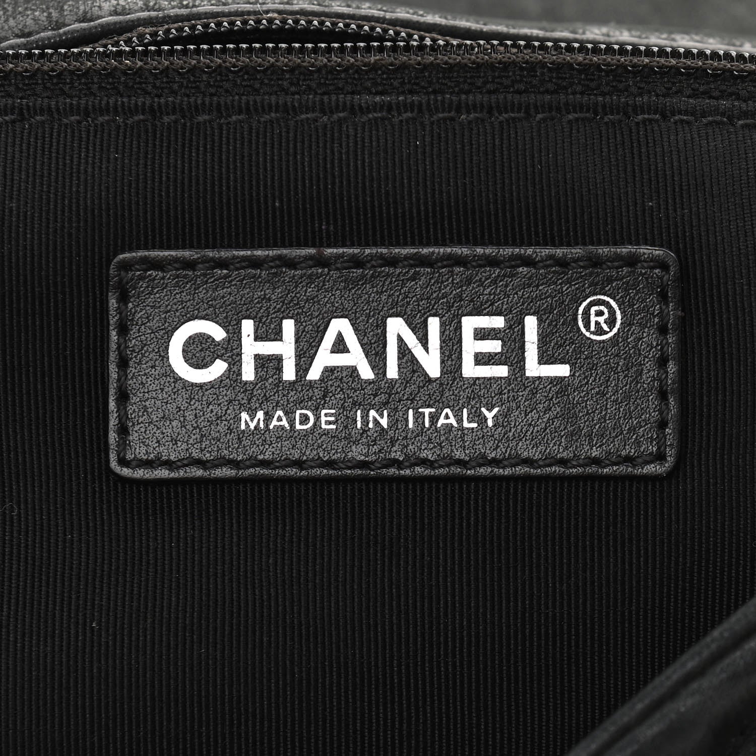 Chanel Iridescent Calfskin Large Chic Quilt Flap Black 6 of 9
