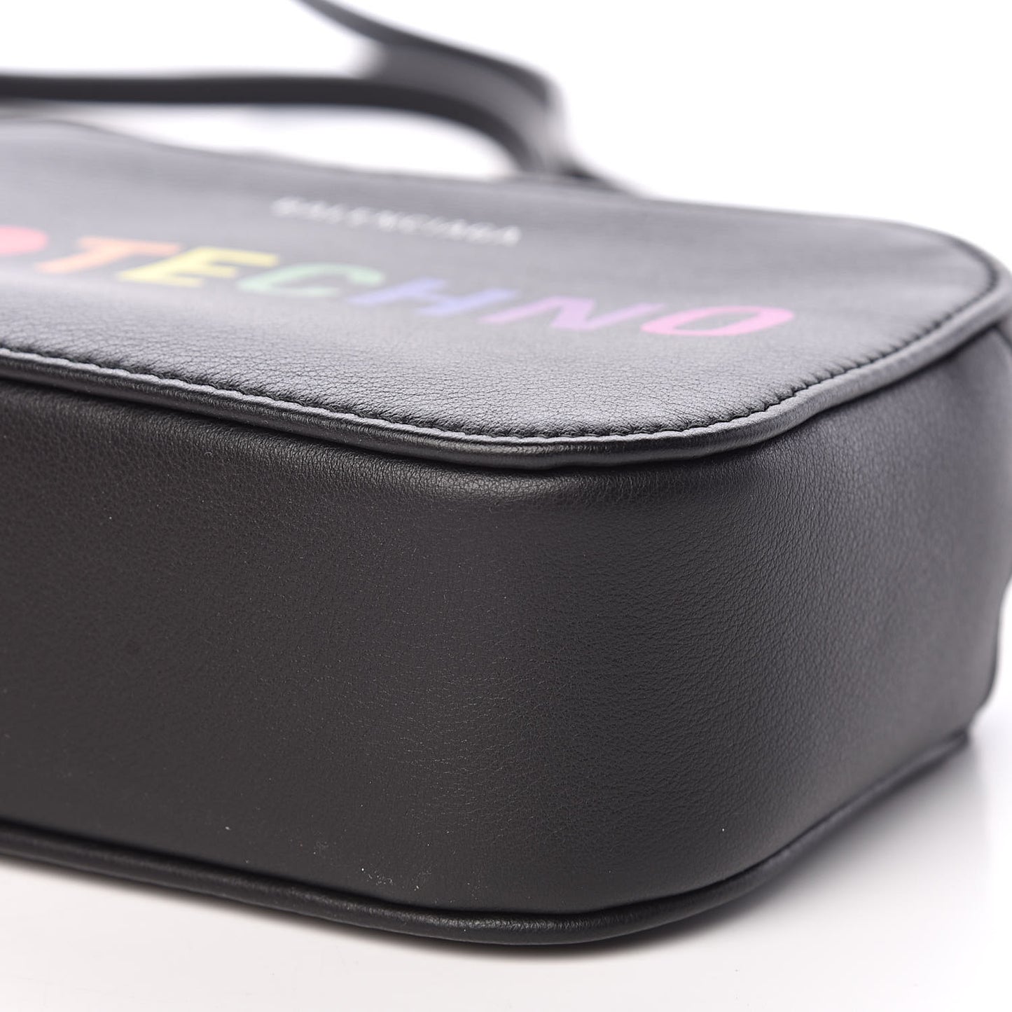 Calfskin I Love Techno XS Everyday Camera Bag Black