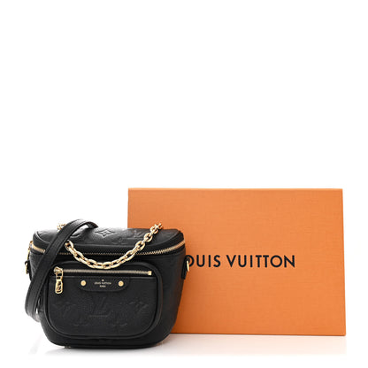 Louis Vuitton Empreinte Mini Bumbag Black 11 of 11
