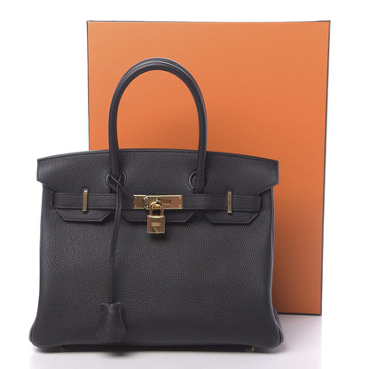 Hermes Togo Birkin 30 Black 11 of 11