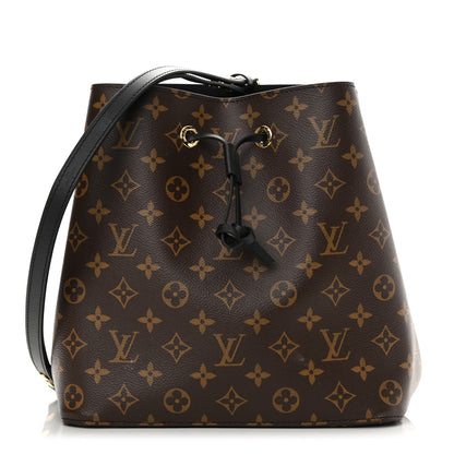 Louis Vuitton Monogram Neonoe MM Black 1 of 15