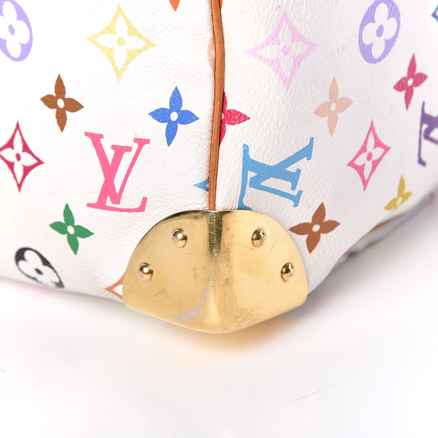 Louis Vuitton Monogram Multicolor Speedy 30 White 22 of 22