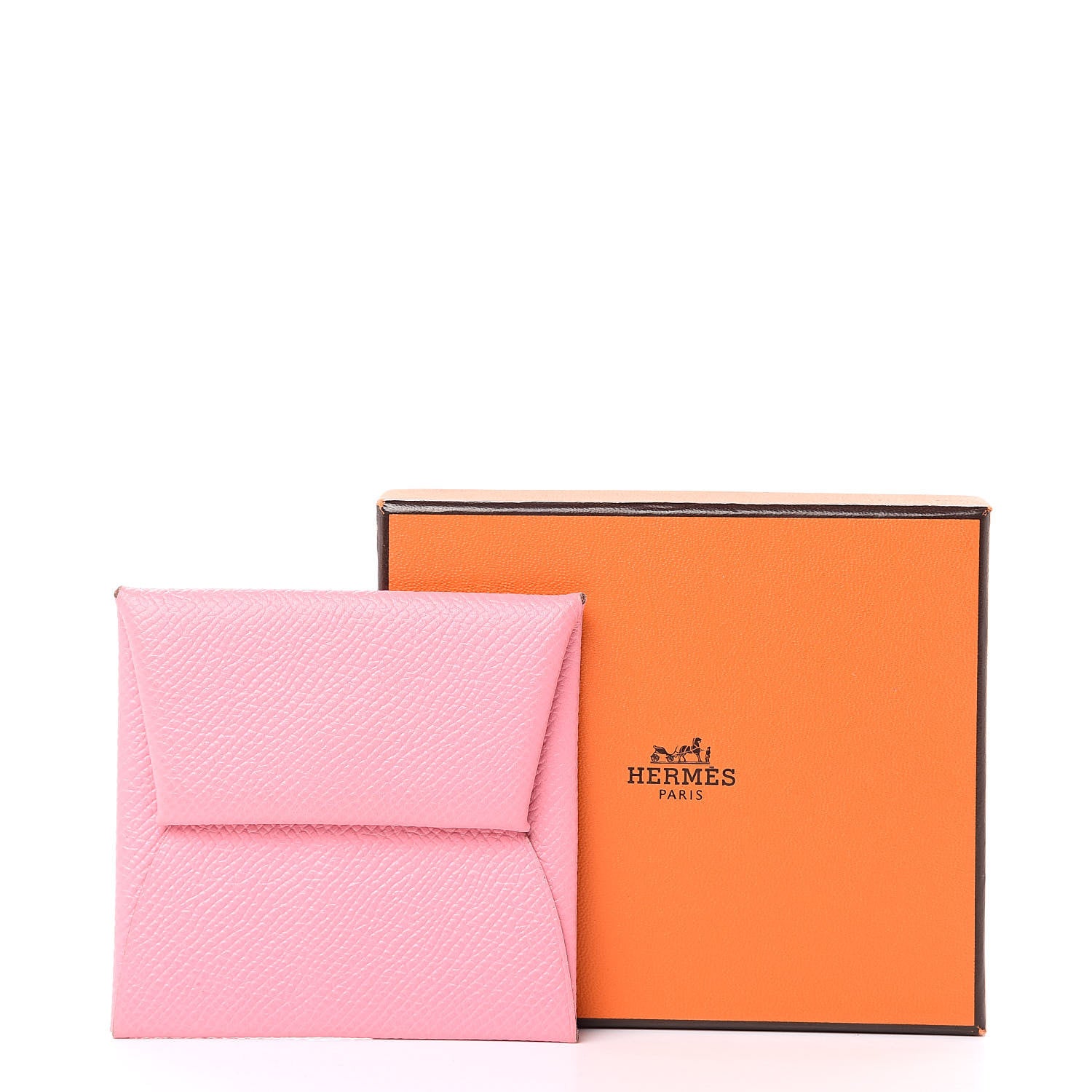 Hermes Epsom Bastia Coin Purse Rose Confetti 7 of 7